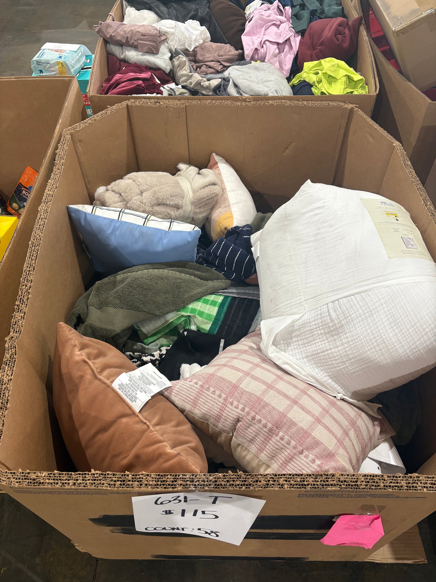 Home Textiles & Bedding Pallet - Count 58 (631-T)