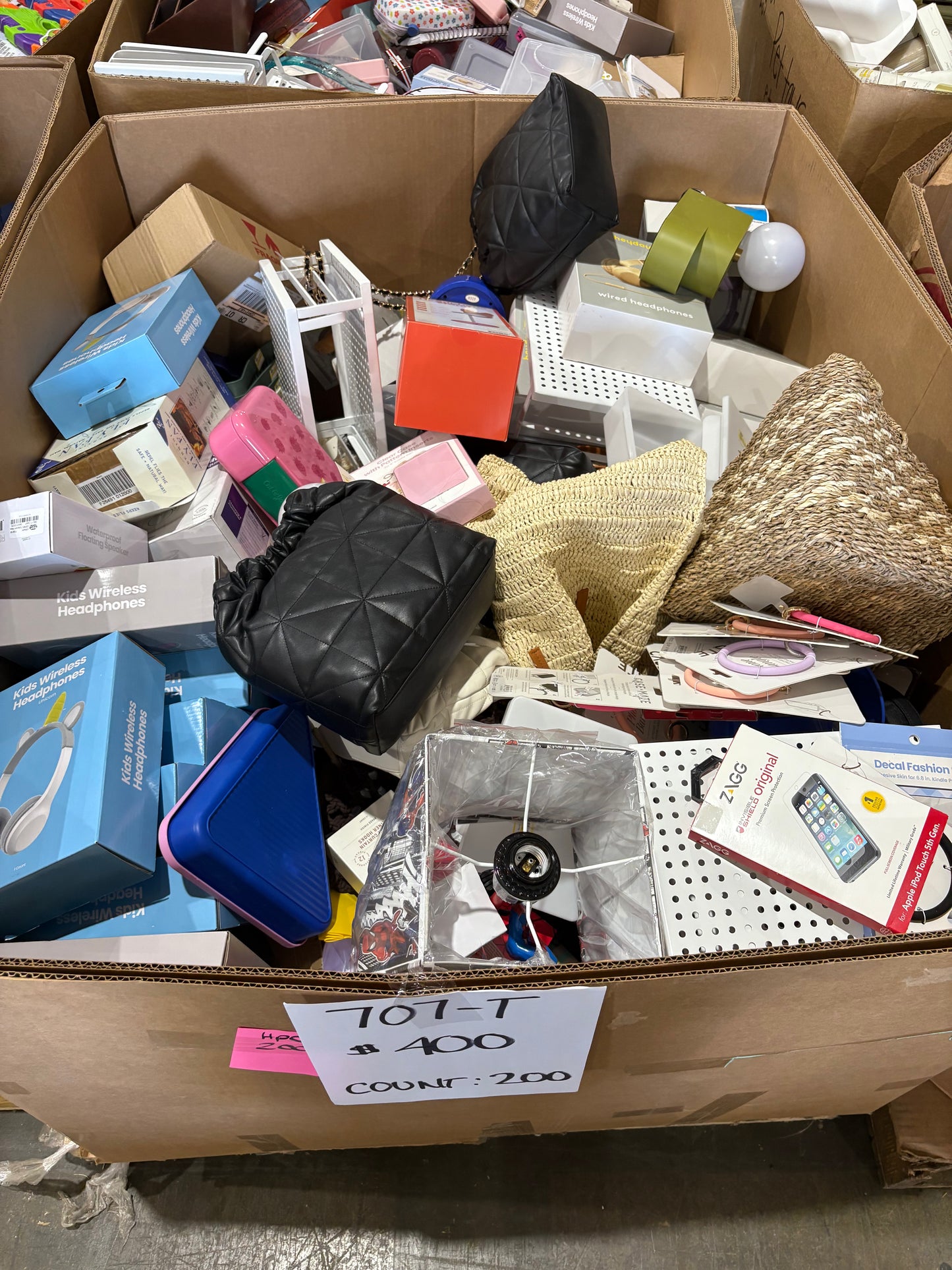 Mixed General Merchandise & Tech Accessories Pallet – Count 200 (707-T)