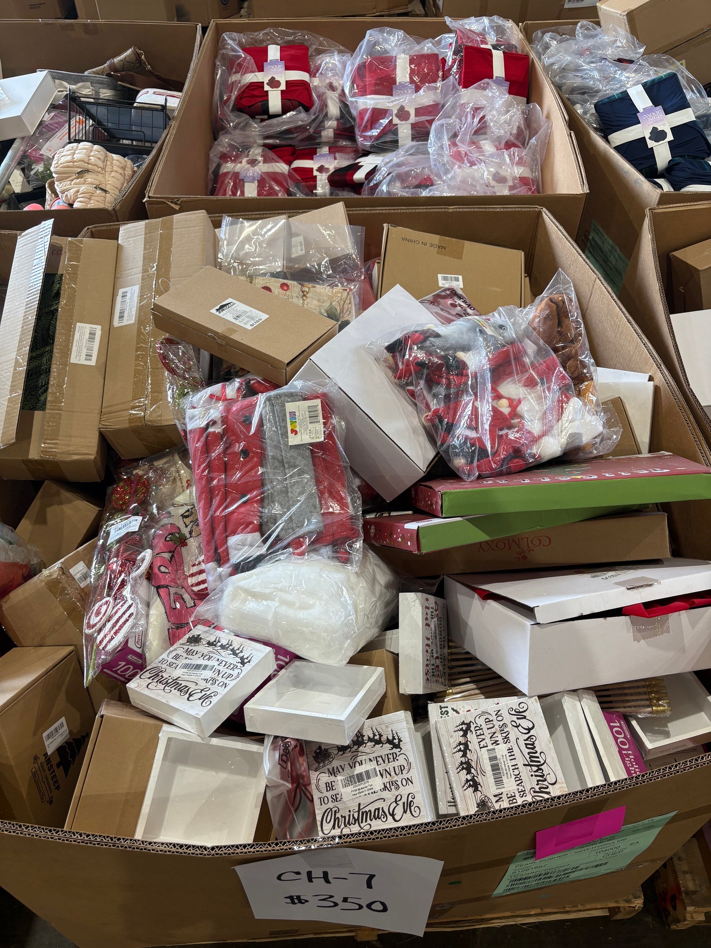 Holiday Textiles & Décor Pallet – CH-7