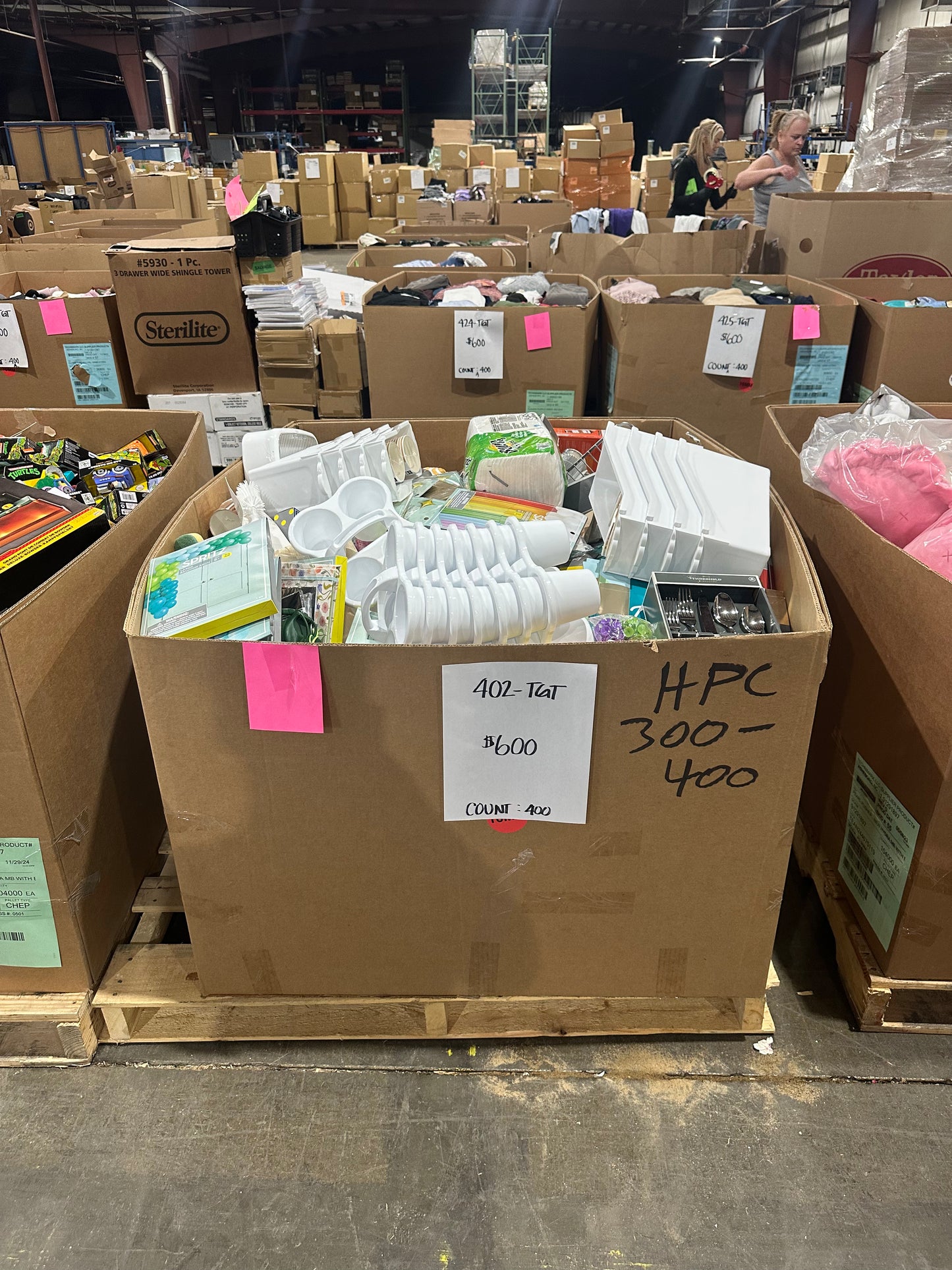 Home Essentials & DIY Goods Pallet (402-TGT)– 400 Count