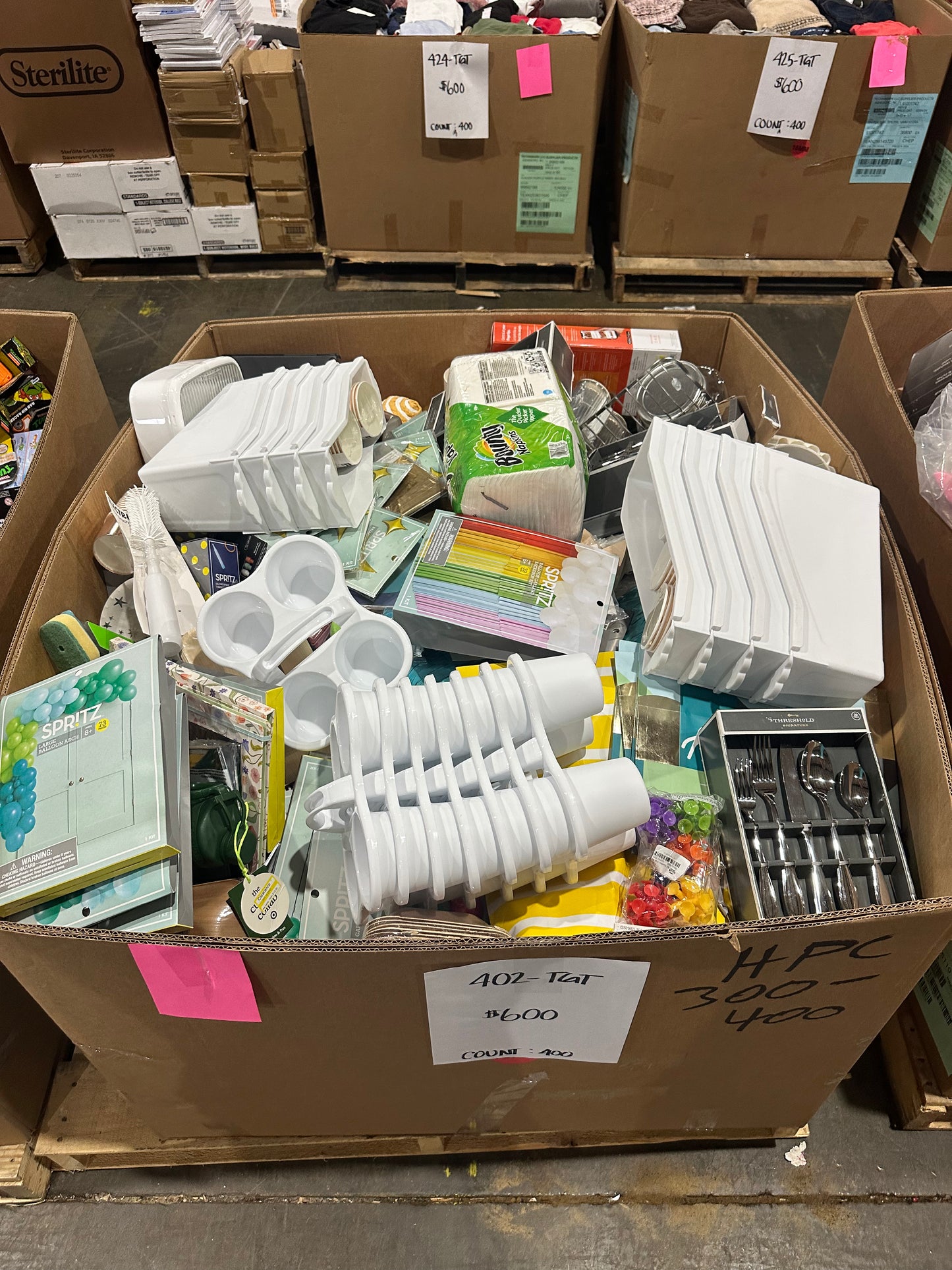 Home Essentials & DIY Goods Pallet (402-TGT)– 400 Count