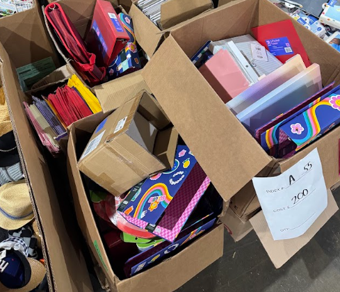 School Supplies & Stationery Assortment Pallet A-55
