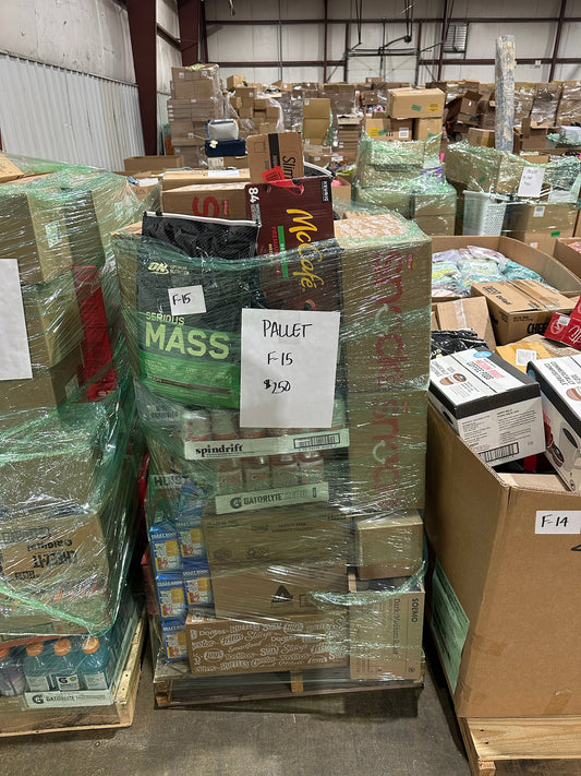 Amazon Liquidation Pallet - Grocery & Beverage