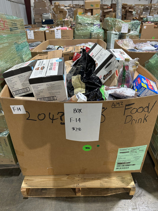 Amazon Liquidation Pallet - Food & Beverage