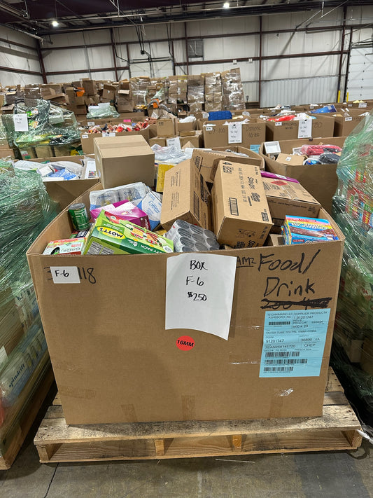 Amazon Liquidation Pallet - Food & Beverage