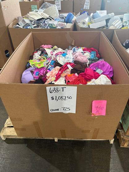 Women's Swimwear & Apparel Pallet  (638-T)- Count 725