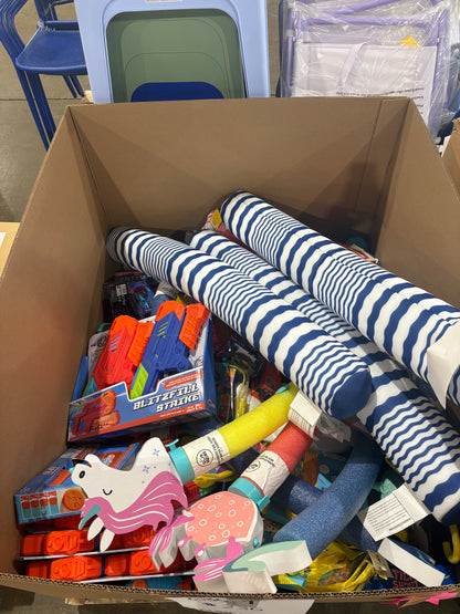 Outdoor Toys & Pool Accessories Pallet - Count 78 (635-T)