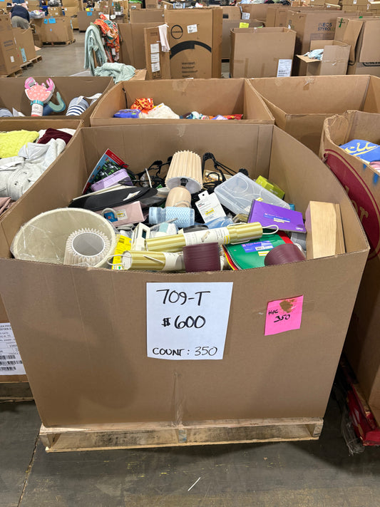 Mixed General Merchandise Pallet – (709-T)