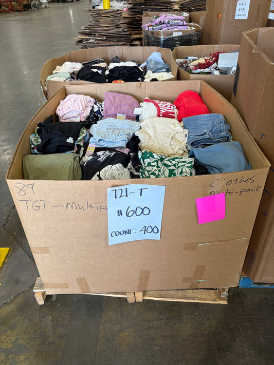 Women’s Fashion Apparel Pallet – (721-T)