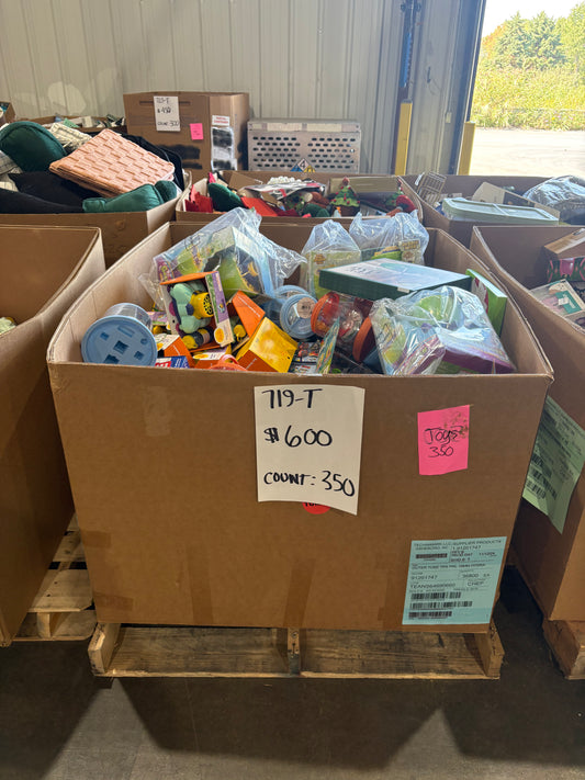 Toys & Games Pallet – (719-T)