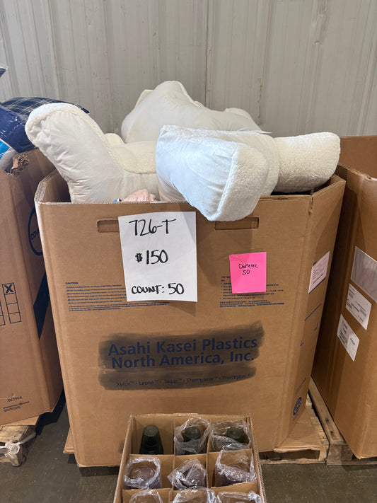 Oversized Pillows & Plush Home Textiles Pallet – (762-T)