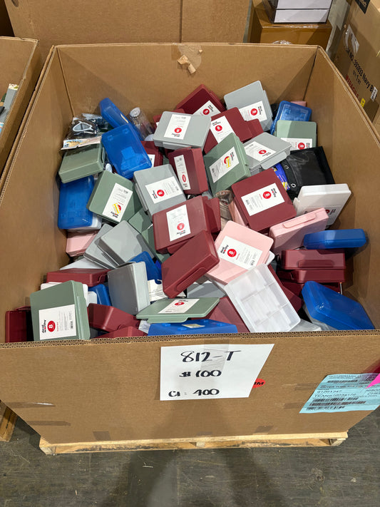 Plastic Storage Organizer Cases Pallet – Count 400 | General Merchandise 812-T