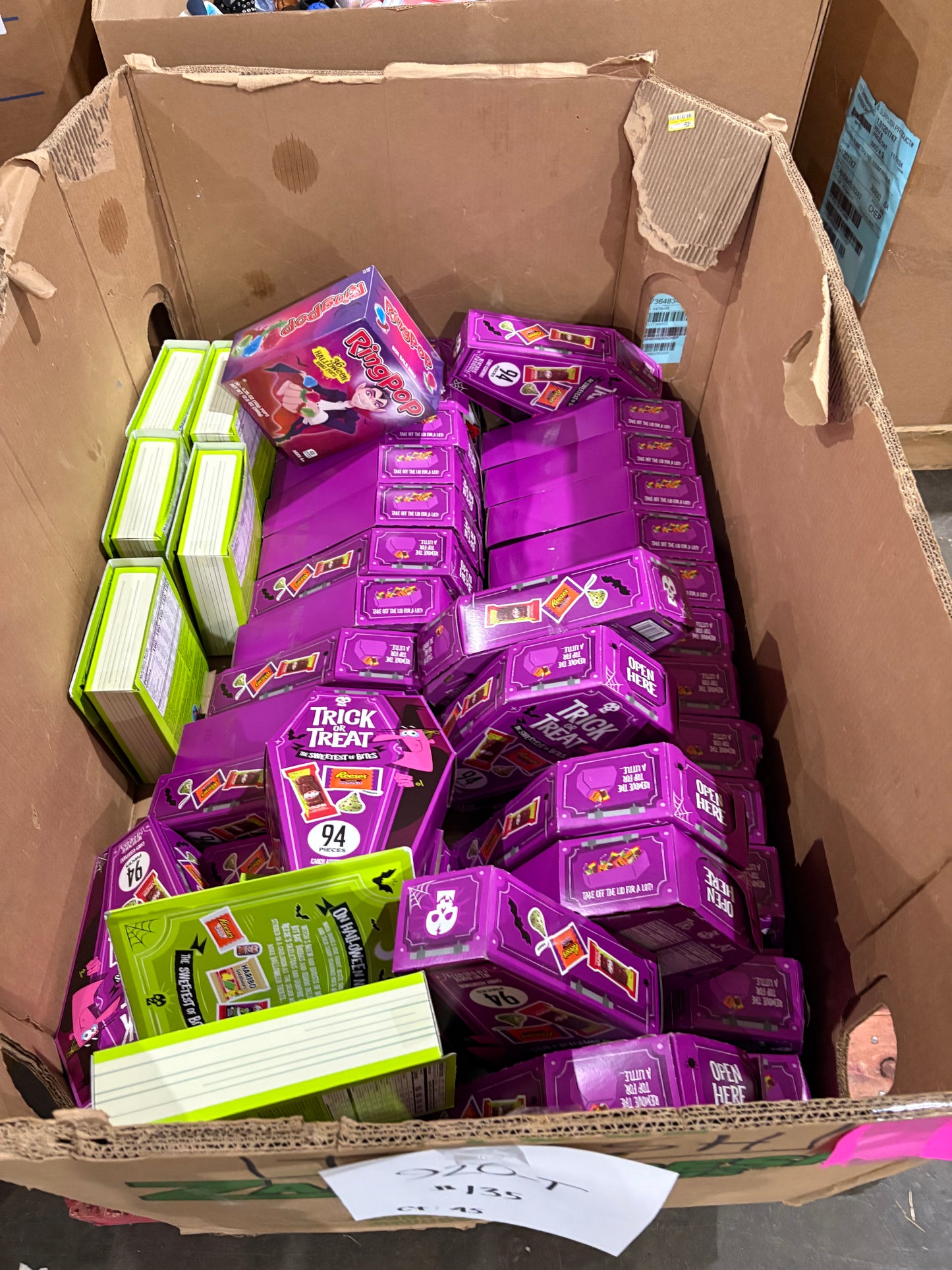 Trick-or-Treat Candy Game Packs Pallet 920-T