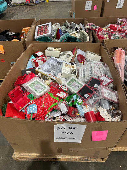 Holiday Ornaments, Frames & Gift Items Pallet - (373-TGT)