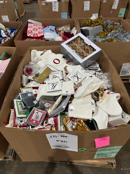 Holiday Stockings & Personalized Ornaments Pallet - (375-TGT)