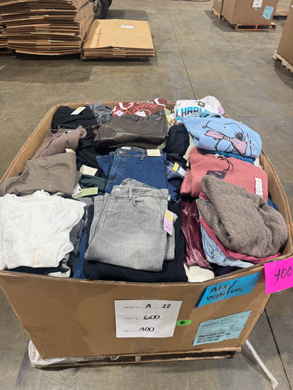 Mixed Winter Apparel & Denim Pallet- A-22