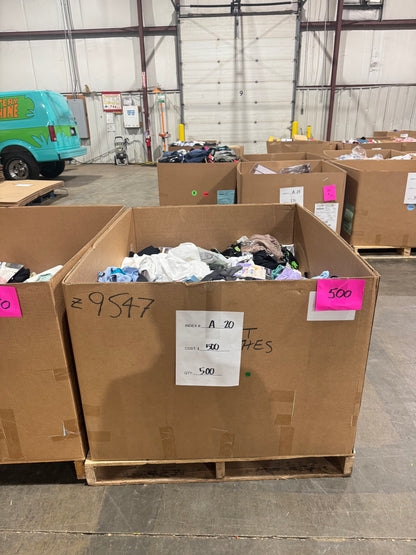 Mixed Apparel & Undergarments Pallet A-20