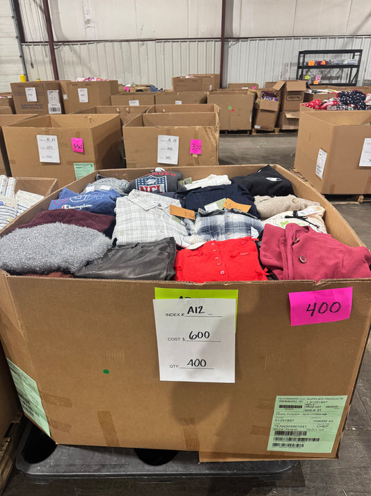 Mixed Apparel & Clothing Pallet A-12
