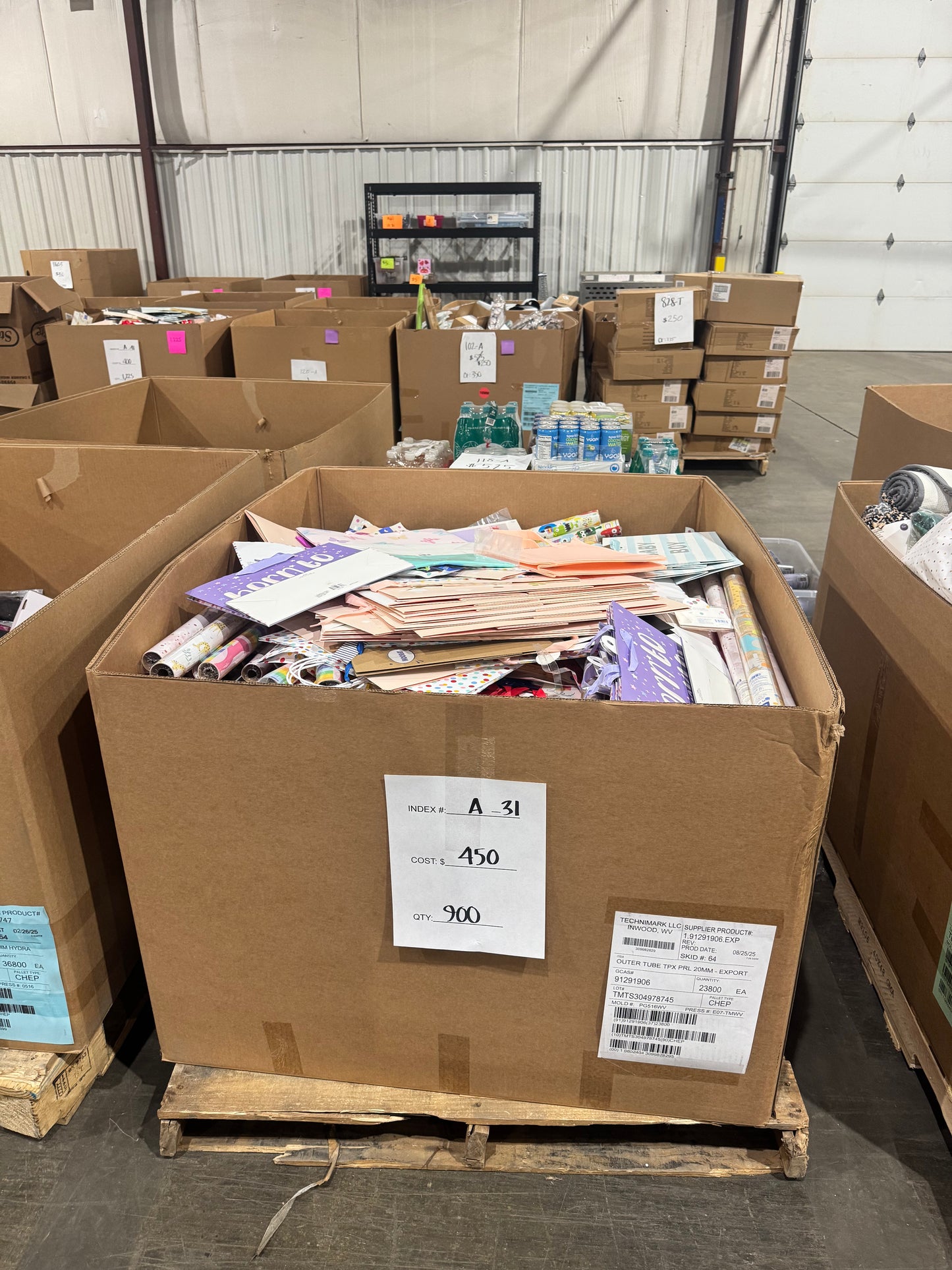 Mixed Party Supplies, Gift Bags & Celebration Merchandise Pallet A-31