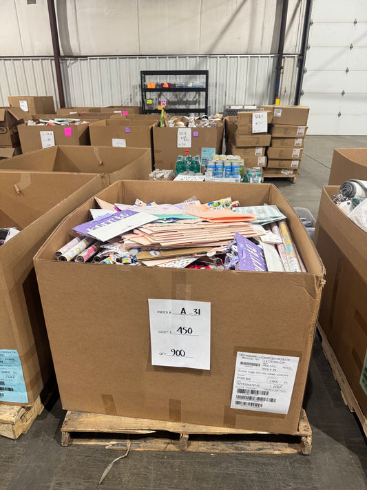 Mixed Party Supplies, Gift Bags & Celebration Merchandise Pallet A-31