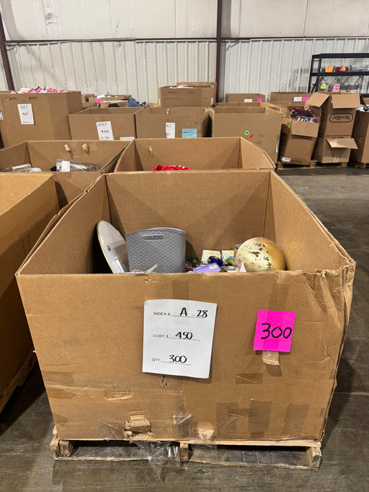 Mixed Home Décor & General Merchandise Pallet A-28