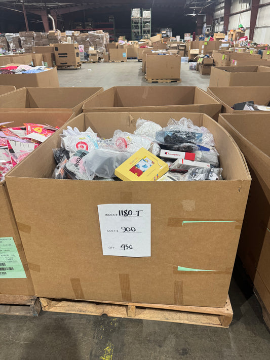 Mixed Apparel, Baby/Kids & General Merchandise Pallet- 1180-T