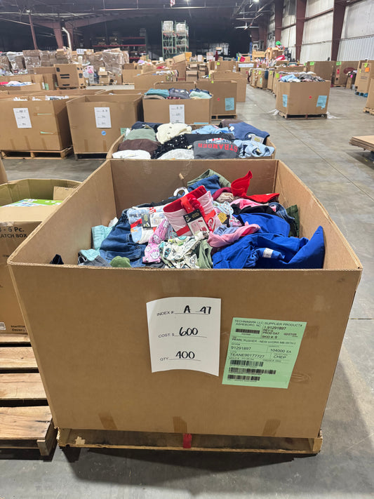 Children Apparel & Clothing Basics Pallet A-47