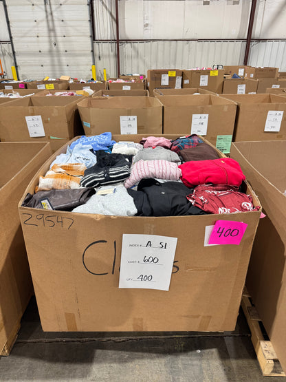 Mixed Clothing & Apparel Pallet- A-51