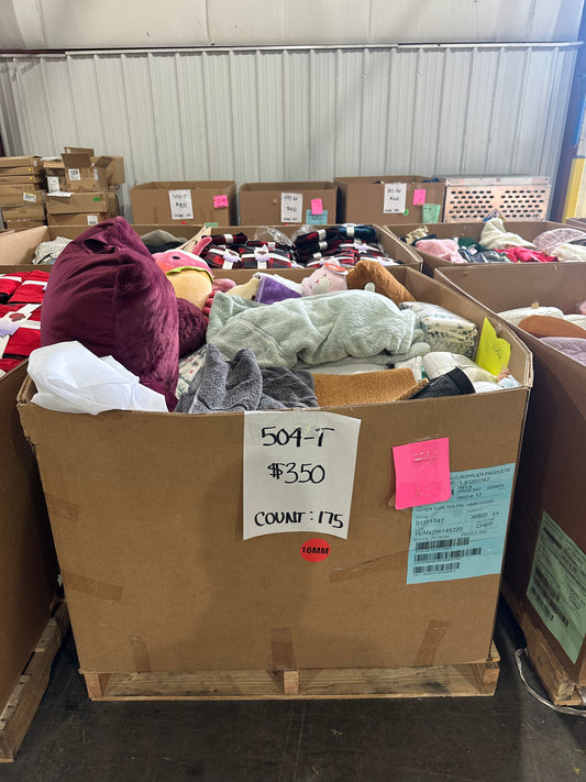 Home Comforts & Textiles Pallet (504-T)