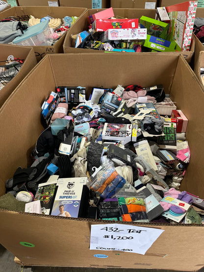 Undergarments & Sock Essentials Pallet (432-TGT)