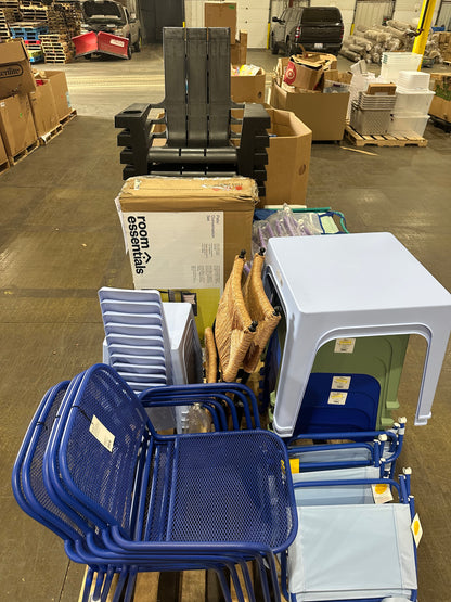 Mixed Seating & Furniture Pallet - (Large Items 2 Pallets)