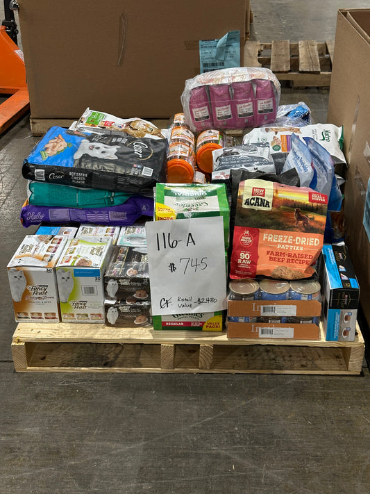 Premium Pet Supplies Pallet – 116-A