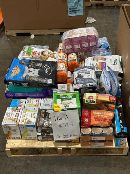 Premium Pet Supplies Pallet – 116-A