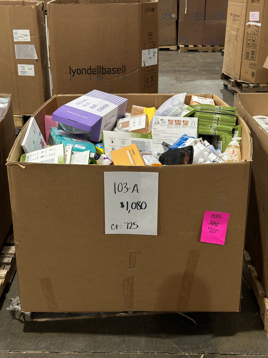 Health & Beauty Overstock Pallet – 103-A