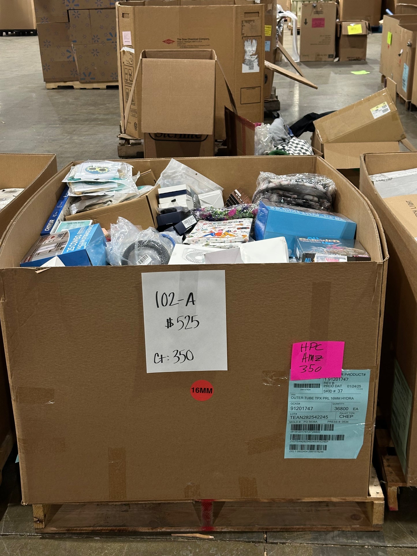 Mixed General Merchandise Pallet – 102-A