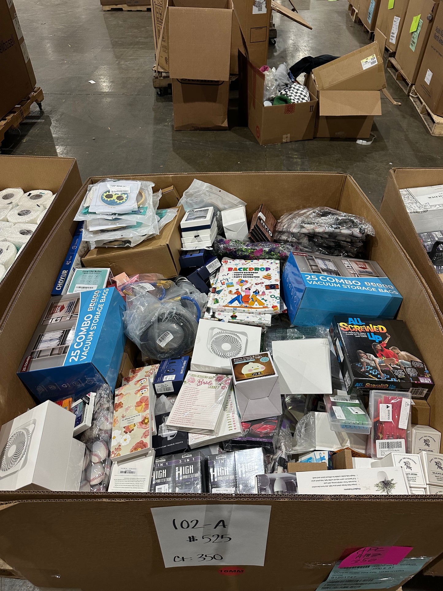 Mixed General Merchandise Pallet – 102-A