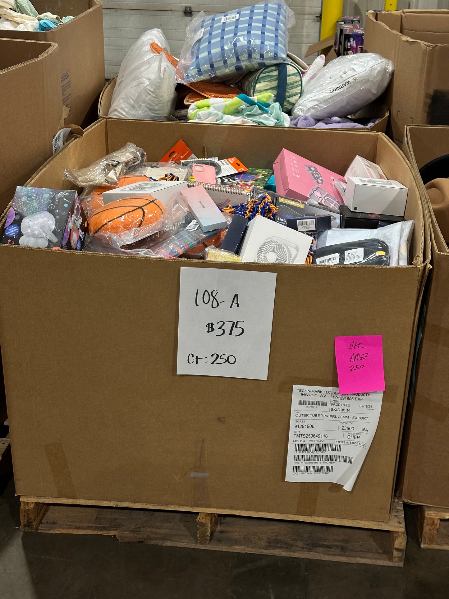 Mixed Toys, Gifts & Electronics Pallet – 108-A