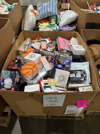 Mixed Toys, Gifts & Electronics Pallet – 108-A