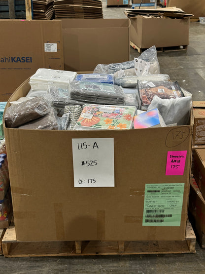 Home Textiles & Bedding Essentials Pallet – 115-A