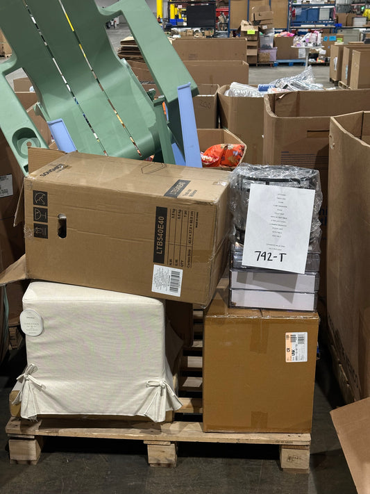 Mixed Indoor & Outdoor Home Goods Pallet - 742-T