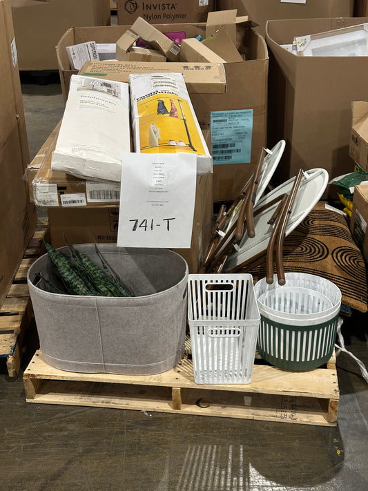 Home Organization & Furniture Essentials Pallet - 741-T