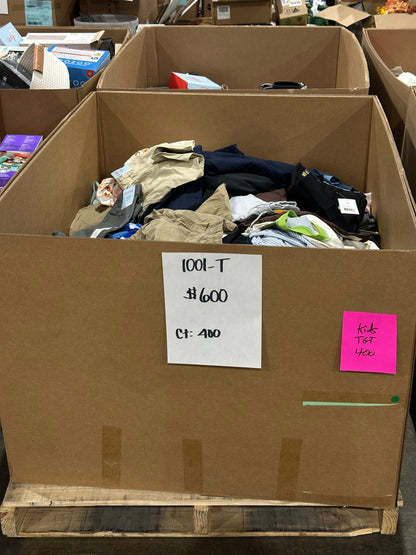 Mixed Apparel Pallet – 1001-T