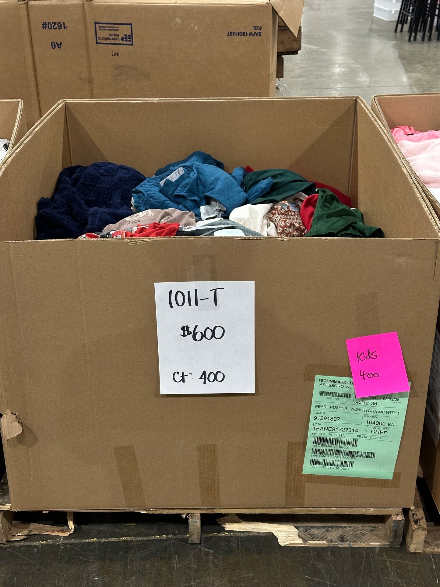 Kids' Clothing Pallet – 1011-T