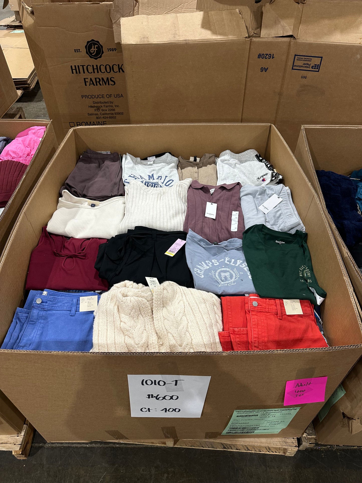Adult Clothing Pallet – 1010-T