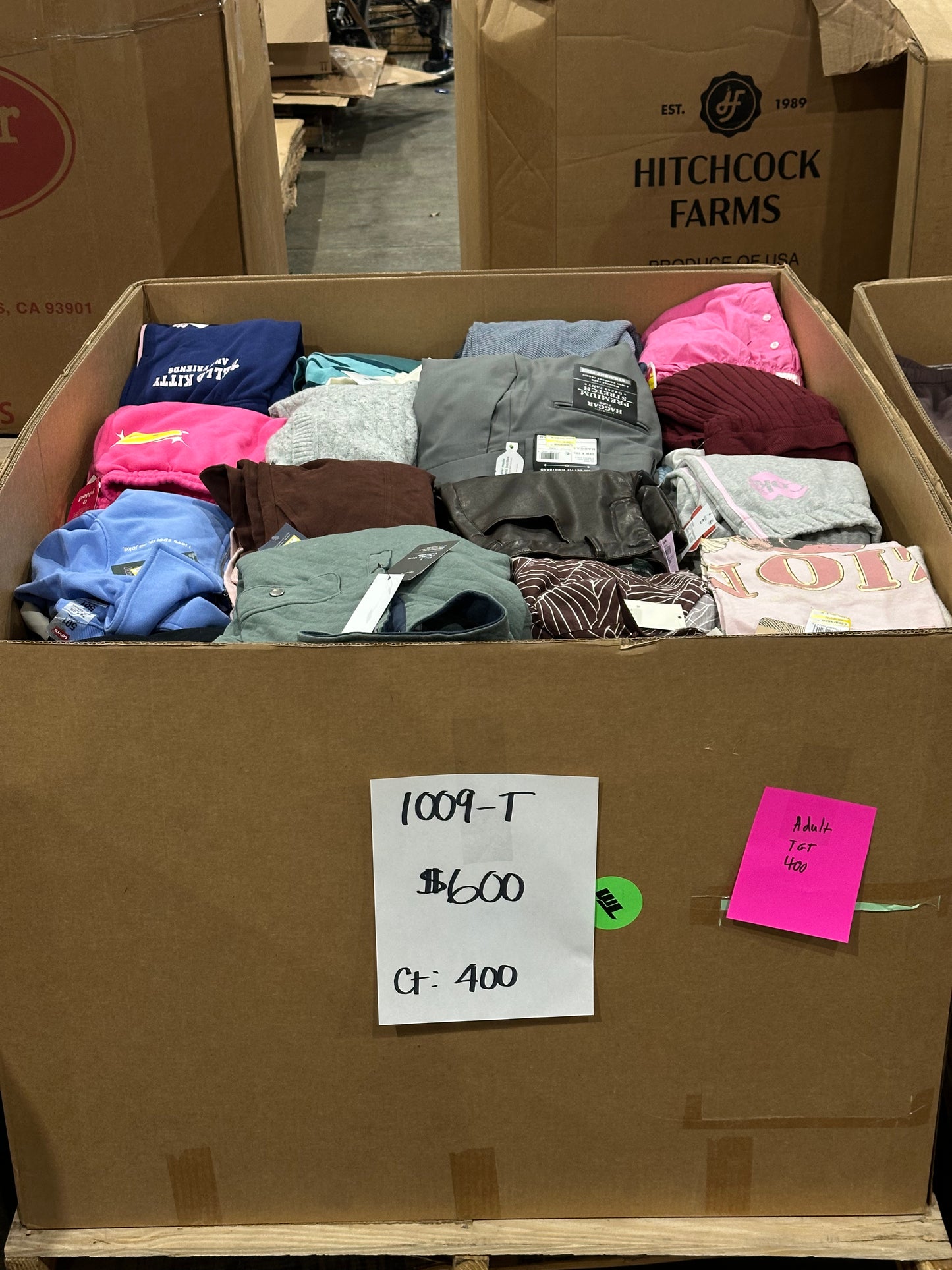 Tagged Apparel Pallet – 1009-T