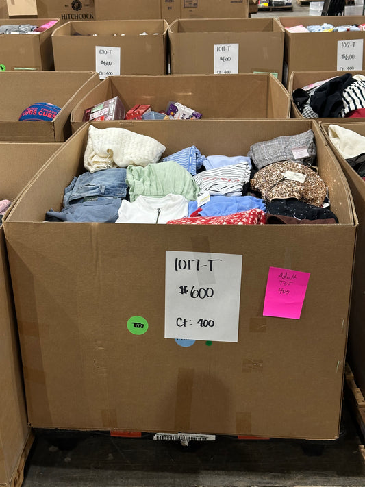 Adult Clothing Assortment Pallet – 1017-T