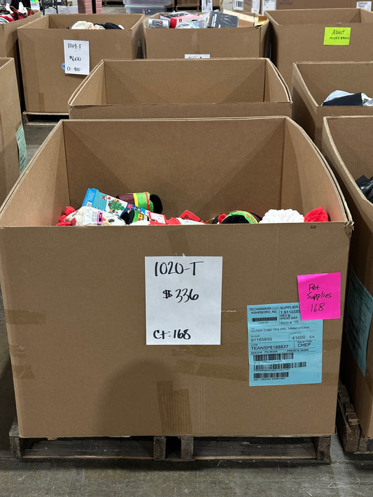 Holiday Pet Supplies & Apparel Pallet – 1020-T