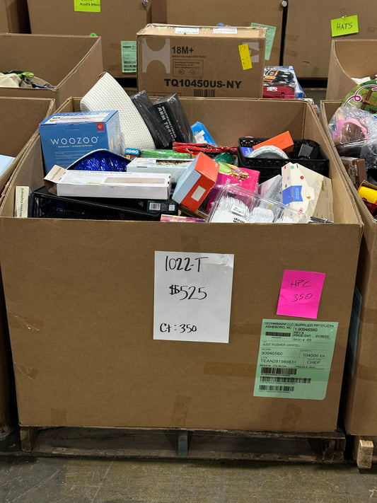 Mixed General Merchandise Pallet – 1022-T