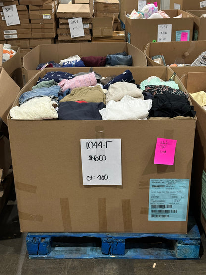 Adult Clothing Pallet – Mixed Styles – 1044-T