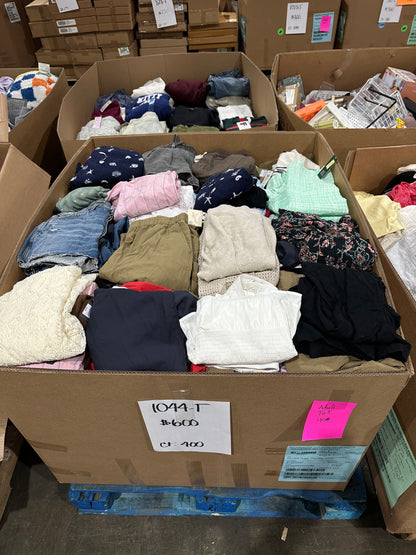 Adult Clothing Pallet – Mixed Styles – 1044-T